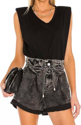 Blank NYC V-Neck Tank Top In Black