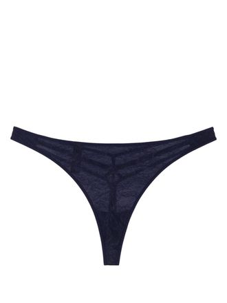 Marlies Dekkers Space Odyssey strappy thong - Blue