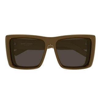Saint Laurent Sunglasses Sl 900 Howl 006 Brown/Dark Brown Women