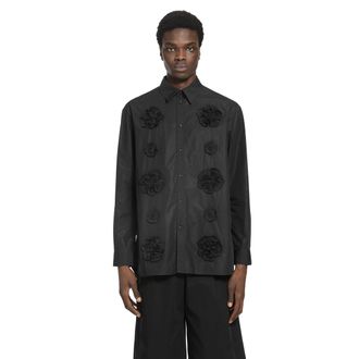 Simone Rocha Frill Flower Easy Shirt