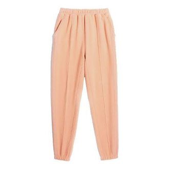 adidas originals x IVY PARK Crossover Casual Solid Color Bundle Feet Long Pants/Trousers Red Pink H61691