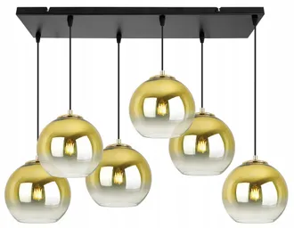 OEM L&aacute;mpara De Techo Colgante Pantalla Dorada 20 Cm