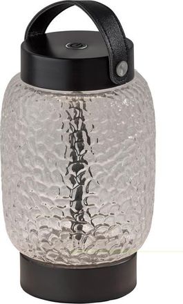 Adesso Cassius Cordless LED Table Lantern in Black at Nordstrom