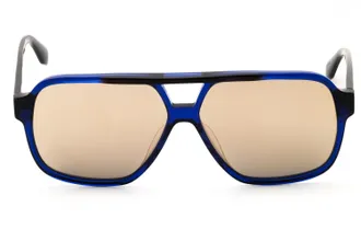 adidas OR0066 Rectangular Acetate Sunglasses - Blue