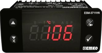 Emko Esm 3711 Hn Regulador De Temperatura Negro Compacto