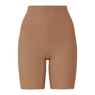 Ichi Ichi - Slim-Fit Pecan Pie Shorts - Dames - Ondergoed - Bruin - Maat: XS