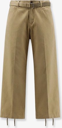 sacai Pantaloni in cotone con cintura - SACAI - gender_Man