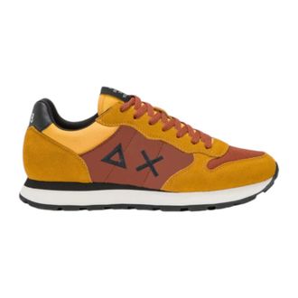 Sun 68 Sneakers, male, Yellow, 9 UK, Yellow Low Top Trainers