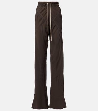Rick Owens Silk charmeuse wide-leg pants