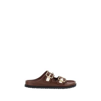 Birkenstock Arizona Bold Canvas - male - Birkenstock - Sliders - Brown - 10 UK - Shoes