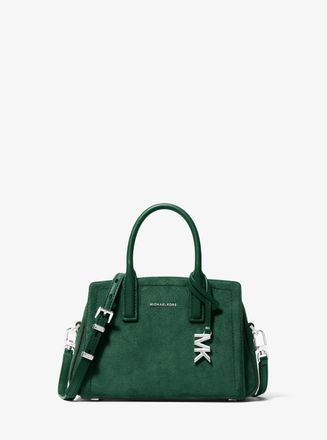 Michael Kors Laila Extra-Small Suede Crossbody Bag