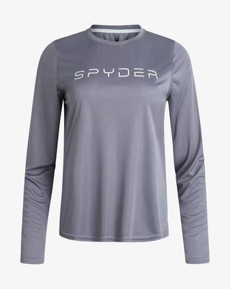 Spyder Women Spyder Long Sleeve in Dark Grey at Nordstrom, Size X-Large