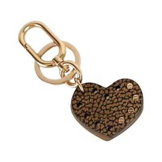 Borbonese Portachiavi a Cuore - - Accessories - Donna - Marrone - ONE SIZE