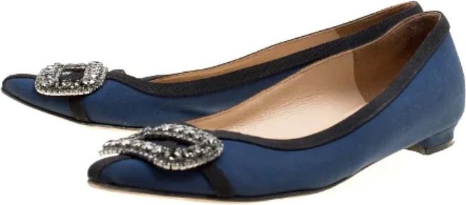 Manolo Blahnik Damen, Pre-Owned, Blau, 36 1/2 EUGröße ab 600,86 