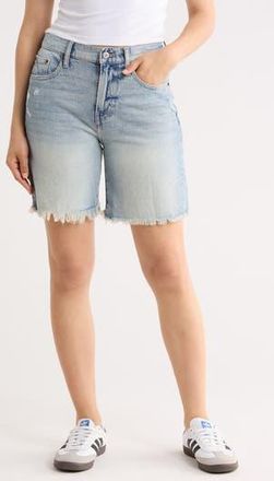 Lucky Brand 90s Loose Cutoff Denim Shorts in Wild Blue at Nordstrom Rack, Size 25