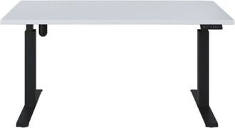 OEM Escritorio El&eacute;ctrico De Altura Regulable Blanco 138 X 68 Cm