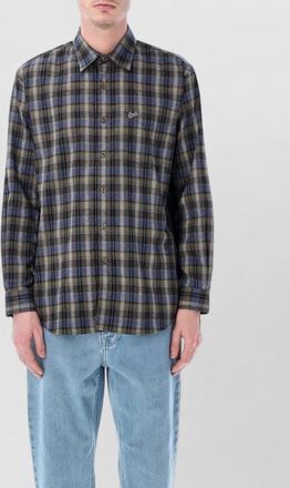 ERL long sleeve shirt plaid pattern design