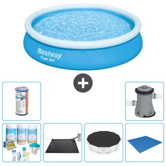 Bestway Piscina Bestway Fast Set Redonda - 366x76 Cm - 7-piezas S21382
