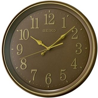 Seiko Wall Clock - SEIKO - QXA798B - Brown - 34 cm - Japanese Quartz