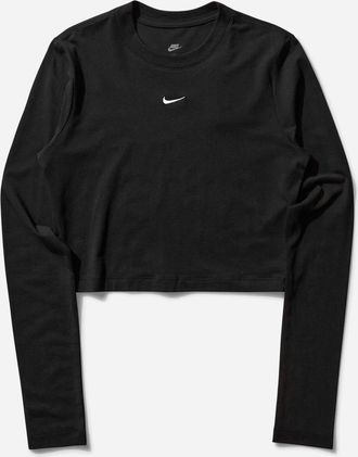 Nike Women s Chill Knit Slim Longsleeve Top Black