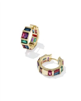 Kendra Scott Womens Jamie Huggie Earrings In Gold
