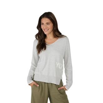 Lieblingsst&uuml;ck Lieblingsst&uuml;ck, Dames, Truien, Grijs, Maat: L Poliester