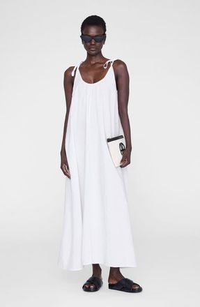 Anine Bing Flora Dress in White at Nordstrom, Size X-Small