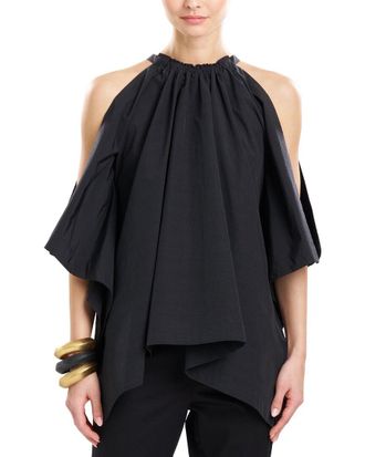 Natori Taffeta Handkerchief Top