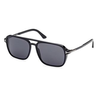 Tom Ford Sunglasses, unisex, Black, Size: 59 MM Crosby Sunglasses
