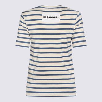 Jil Sander Womens T-Shirts And Polos Cornsilk _100 % Co