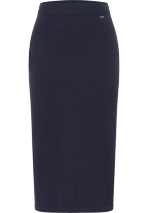 Dreimaster Dreimaster gebreide rok Dames marine