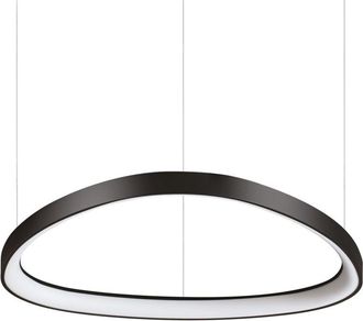Ideal Lux Lampadario a Sospensione Contemporaneo Gemini Metallo Nero Led 48W 3000K Ip20