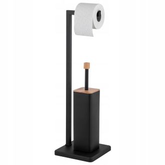 OEM Cepillo De Bamb&uacute; Para El Ba&ntilde;o, Soporte Para Papel Higi&eacute;nico