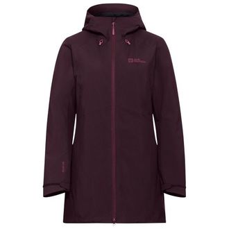 Jack Wolfskin Heidelstein Insulation Jacket Mantel f&uuml;r Damen | braun