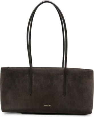 DeMellier Tassen, Dames, Bruin, ONE Size, Katoen, Stockholm Schoudertas