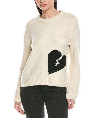 Vince Camuto Heart Motif Sweater