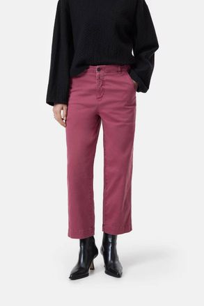 Closed Rovea Relaxed Fit Pants In Cherry Red