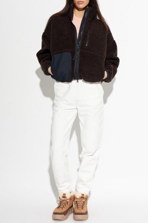 Canada Goose Fleece With Logo Patch, Womens, Brown