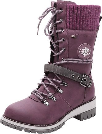 Generic Winter Boots for Women UK Warm Fur Lined Snow Boots Waterproof Non-Slip Soles Outdoor Shoes Suitable for Winter Snow Season Walking Trekking Hiking Bo