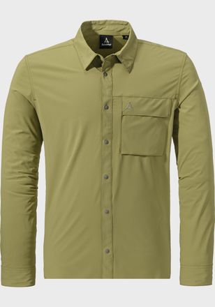 Sch&ouml;ffel Outdoorhemd SCH&Ouml;FFEL Hiking Shirt Style Dunajec MNS, Herren, Gr. 48, Normalgr&ouml;ssen, gr&uuml;n (4605, gr&uuml;n), Oberstoff: 85% Polyester 15% Elasthan, V-Aussch