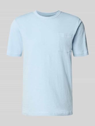 Marc O'Polo Regular Fit T-Shirt aus reiner Baumwolle in Hellblau, Gr&ouml;&szlig;e XXL