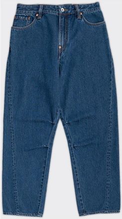 Evisu Jeans, Heren, Blauw, L, Denim, 3D Painted Seagull Jeans