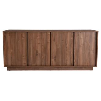 Miliboo Aparador Moderno Chapado Nogal L180 Cm Como