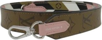 Louis Vuitton Pre-owned Monogram Reverse Shoulder Strap - Dames - Vintage Accessoires - Bruin - ONE Size - Vintage
