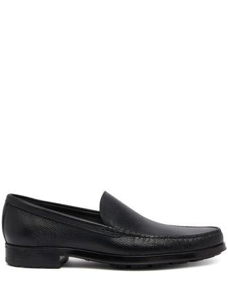 Bally Odeny grained-leather loafers - Black