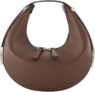 Osoi Handbags, female, Brown, Size: ONE SIZE Brown Leather Mini Purse with Top Handle