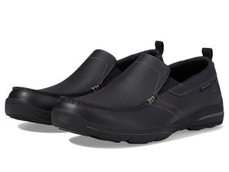 Skechers Relaxed Fit Harper - Forde Mens Shoes Black Leather : 10.5 3E - Extra Wide, Full Grain leather