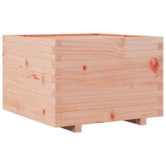 vidaXL Jardinera Madera Maciza De Abeto Douglas 70x70x49,5 Cm Vidaxl