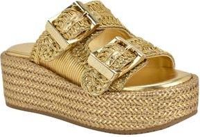 Guess Binks 2 Platform Sandal in Gold at Nordstrom Rack, Size 7.5