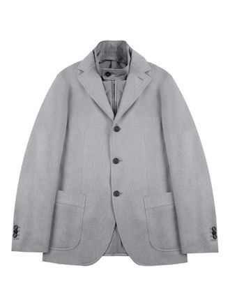 Incotex Blazer con inserto rimovibile - Grigio